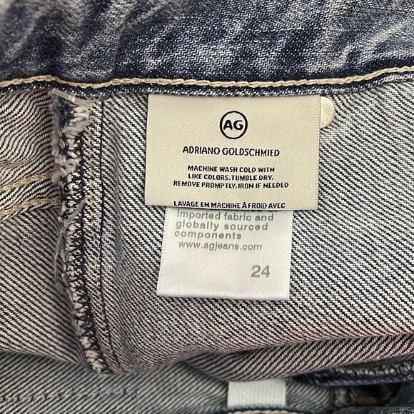 AG Adriano Goldschmied Clove Workwear Relaxed Straight Vintage Jeans 24 NWT - Picture 8 of 9